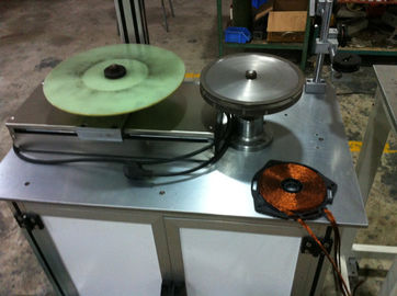 Cooker tray winding induction heater dense coil winding machine