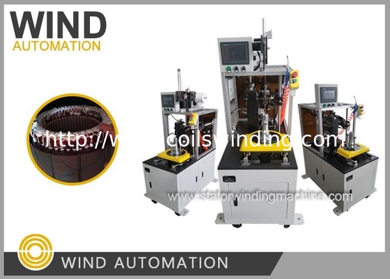 AC Motor Stator Winding Assembly Coils Winding Lacing Binding Machine