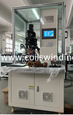 Commutator Spot Welding Device  Conductor Hot Staking Fusing For Thin Big Wire High Frequency