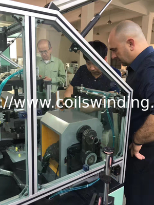 Hook Type Skew Armature Winding Machine Automatic Double Flyer Winder Lap Winding Machine