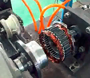 Macchina di formazione finale espandentesi pneumatica dello statore del generatore